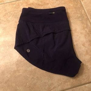 EUC Lululemon Speed Up Short - SZ 6